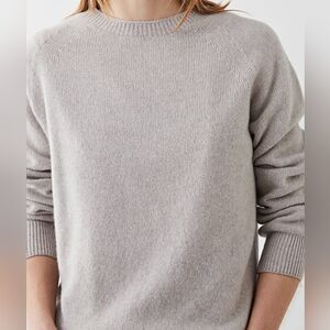 Vintage Appleseed Basic Soft Knit Beige Long Sleeve Shirt Women's Large